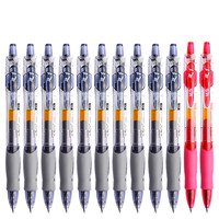 M&G 晨光 GP-1008 按动中性笔 黑10红2 0.5mm 12支装
