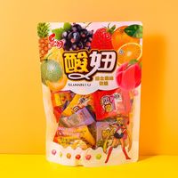 乐潮酸·妞软糖 水果糖混合口味 qq糖 橡皮糖 童年怀旧零食袋装 150g*1袋装(约30小包)