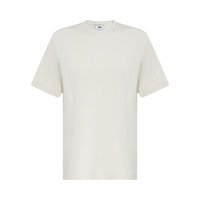 Y-3 米灰色纯棉2022春后背字母大图印花男士短袖T恤