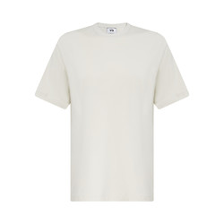 Y-3 米灰色纯棉2022春后背字母大图印花男士短袖T恤