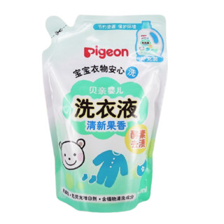 Pigeon 贝亲 婴儿洗衣液 清新果香 1.5L+750m*2袋