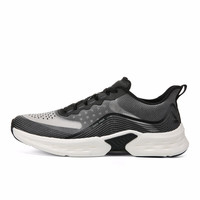 PEAK 匹克 轻逸系列 氢弹科技 男子跑鞋 E02157H 黑色/大白 36