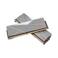 ADATA 威刚 XPG系列 龙耀 D50 DDR4 3600MHz RGB 台式机内存 灯条 钛灰 64GB 32GB*2