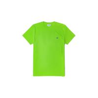 LACOSTE 拉科斯特 男士圆领短袖T恤 TH6709 亮绿色 XXL