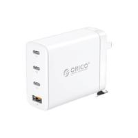 ORICO 奥睿科 PV100-1U3C-WH-BP 氮化镓充电器  USB-A/三Type-C 100W 白色