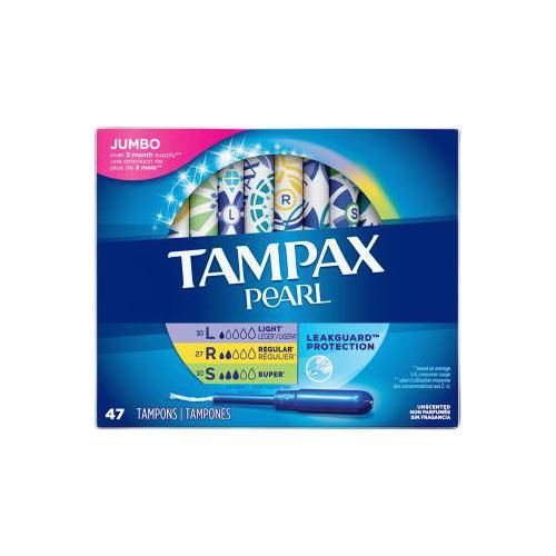 TAMPAX 丹碧丝 珍珠系列 塑胶导管式卫生棉条套装 (L轻吸收量+R普通吸收量+S大吸收量)