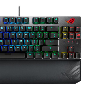 ROG 玩家国度 游侠 TKL 竞技版 84键 有线机械键盘 黑色 Cherry青轴 RGB