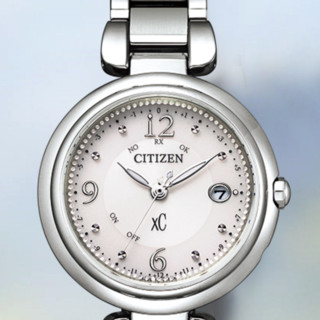 CITIZEN 西铁城 xC系列 29毫米光动能电波腕表 ES9460-53W