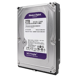 Western Digital 西部数据 紫盘系列 3.5英寸 监控级硬盘（CMR、5400rpm、256MB）