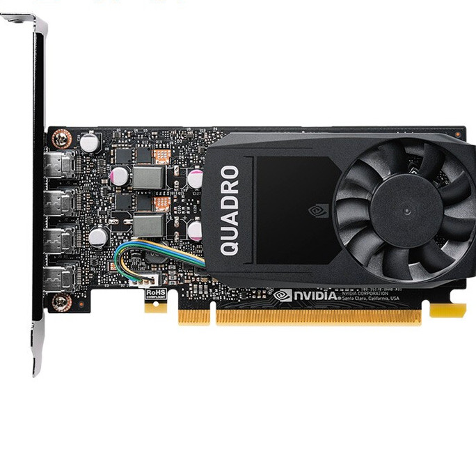 Leadtek 丽台科技 NVIDIA Quadro P620 显卡 2GB 黑色