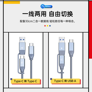 ORICO 奥睿科 NVMe移动固态硬盘（PSSD)蒙太奇系列 1T