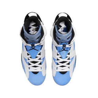 AIR JORDAN 正代系列 Air Jordan 6 Retro 男子篮球鞋 CT8529-410 白蓝 41