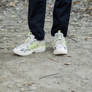 adidas 阿迪达斯SPIRITAIN2000 DELUXE男女运动休闲实用舒适跑步鞋 36 白/黄绿色/黑