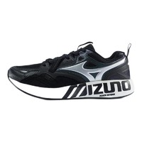 Mizuno 美津浓 Pi 男子跑鞋 D1GH201490 黑色/金属银 44.5