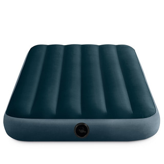 INTEX 充气床家用气垫床加高加厚充气床垫户外便携充气折叠床 183x203x25cm双人特大+家用电动打气泵