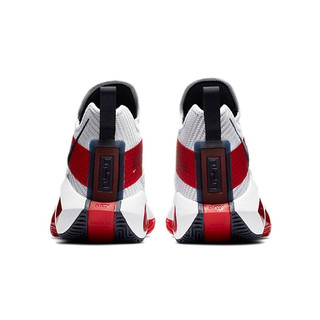 NIKE 耐克 Lebron Soldier 14 EP 男子篮球鞋 CK6047-100 白红 43