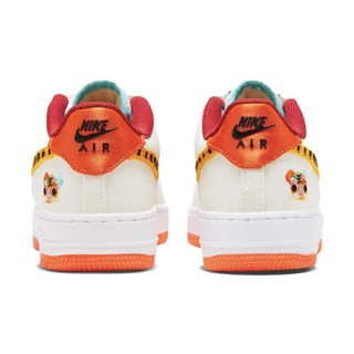 NIKE 耐克 Air Force 1 LV8 (GS) 女子运动板鞋 DQ4502-171 白色 35.5