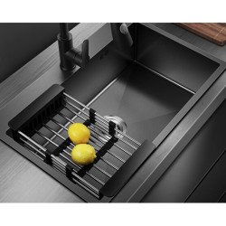 省45 1元 台下水槽 Vindaz 卫达斯厨房水槽a套餐水槽 下水一套 无龙头 60 45cm多少钱 什么值得买