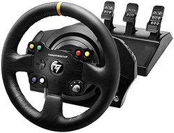 Thrustmaster 圖馬思特 TX Racing Wheel Leather Edition – Force Feedback 賽車模擬器,
