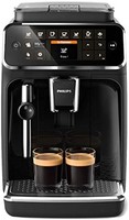 PHILIPS 飞利浦 4300系列 全自动咖啡机 EP4321/50，可制备5种咖啡饮品(Panarello)，哑光黑/舞台钢琴黑