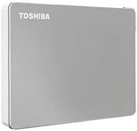 TOSHIBA 东芝 Canvio Flex 1TB 便携式外置硬盘  USB 3.0 银色