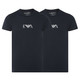 限尺码：EMPORIO ARMANI 男士短袖T恤 97926 2件装 S码
