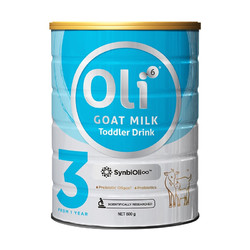 OLi6 颖睿 澳洲原罐进口 亲和益生元系列婴幼儿配方羊奶粉3段（1-3岁幼儿适用）800g/罐