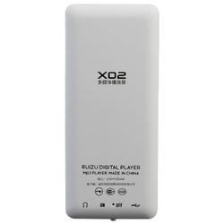 RUIZU 锐族 X02 音频播放器 8G 白色（3.5单端）