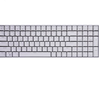 ROYAL KLUDGE RK100 三模机械键盘 100键 白色 国产红轴 单光