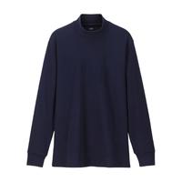 UNIQLO 优衣库 男士高领长袖T恤 418698 藏青色 XL