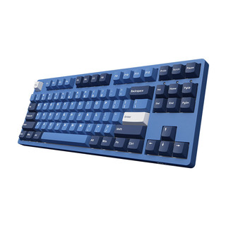 Akko 艾酷 3087DS海洋之星 机械键盘 紧凑布局87键 AKKOV2蓝轴