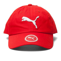 PUMA 彪马 ESS Cap 中性运动棒球帽 052919-04 红色 F码