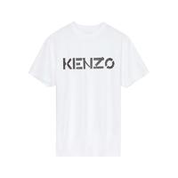 KENZO 凯卓 男士圆领短袖T恤 FB65TS0004SA 白色 L