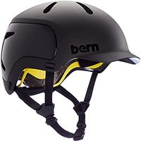 bern WATTS 2.0 自行车头盔,哑光黑色,L