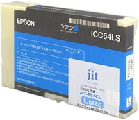 EPSON 爱普生 GIT 爱普生(EPSON) 可回收墨盒 ICC54L(L尺寸) 兼容青 JIT-E54CL