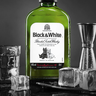 black & white 黑白狗 调和 苏格兰威士忌 40%vol 200ml