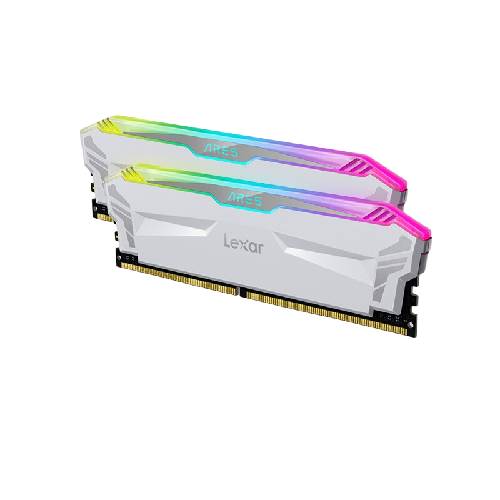 Lexar 雷克沙 战神之刃 DDR4 3866MHz 台式机内存 灯条 白色 16GB 8GBx2