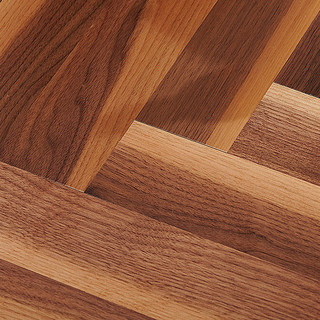 BEAMY 必美地板 实木拼花系列 野生胡桃木实木复合地板
