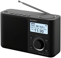 SONY 索尼 XDRS61DB.CEK具有高品质声音的便携式数字收音机-黑色