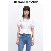 URBAN REVIVO 女士娃娃领衬衫 WL12S2CE2000