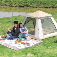 MAYDU 美度 户外帐篷六角野营加厚防雨露营野餐郊游装备全自动