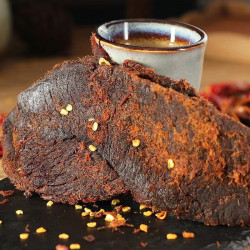 牛肉干香辣净重250g