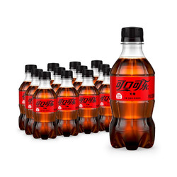 Coca-Cola 可口可乐 零度可乐 300ml*12罐 整箱装