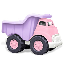 green toys儿童男孩宝宝益智玩具火车模型/运输卡车沙滩挖沙