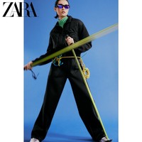 ZARA TRF 女装 拼接裤子 4341400 800