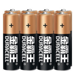 duracell金霸王5号7号碱性电池8粒