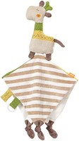 Fehn 059106 豪华拥抱布 长颈鹿造型，安睡辅助和毛绒玩具被子