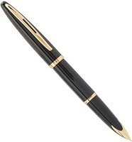 WATERMAN 威迪文 海韵黑夜海洋珍漆钢笔 F纯金笔尖 蓝色墨水（s0700300）