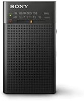 SONY 索尼 ICF-P27 便携式 AM/FM 收音机，黑色，ICFP27.CE7