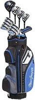 MACGREGOR 男士 DCT3000 男式高尔夫包套装 &amp; 高尔夫球杆套装，黑色/皇家，5-SW，推杆